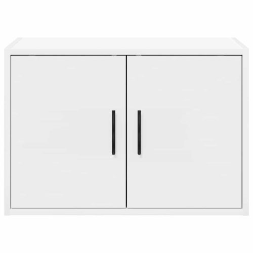  fehér szerelt fa garázs fali szekrény