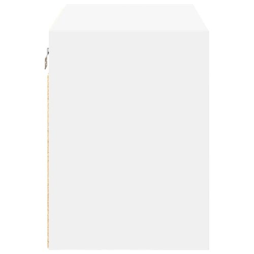  fehér szerelt fa garázs fali szekrény