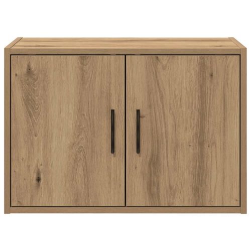  kézműves tölgy színű szerelt fa garázs fali szekrény