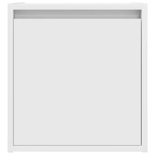  2 db fehér falra szerelhető éjjeliszekrény 38x34x40 cm