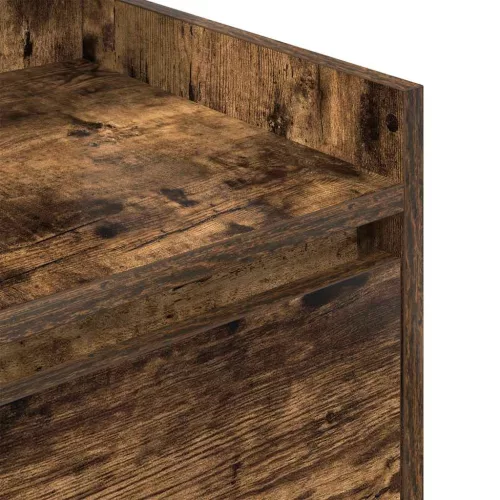  2 db füstös tölgy színű éjjeliszekrények 2 fiókkal 38x34x80 cm