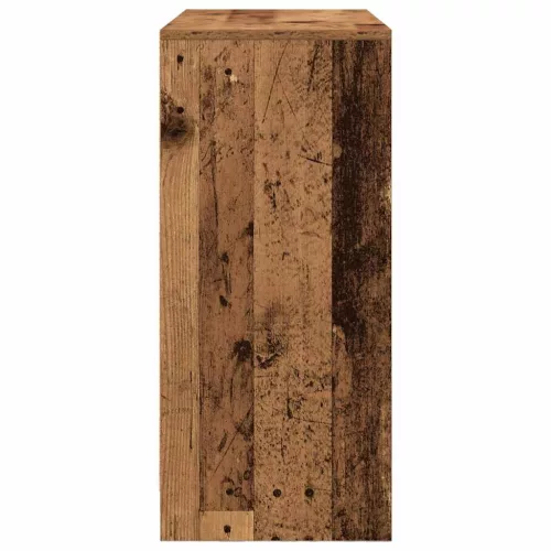  antik fa szerelt fa tálalószekrény fiókos 80x34x76 cm