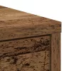  antik fa szerelt fa tálalószekrény fiókos 80x34x76 cm