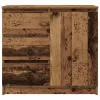 antik fa szerelt fa tálalószekrény fiókos 71x35x65 cm