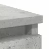  betonszürke szerelt fa tálalószekrény fiókos 71x35x84 cm