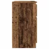  antik fa szerelt fa tálalószekrény fiókos 71x35x65 cm