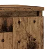  antik fa szerelt fa tálalószekrény fiókos 71x35x65 cm