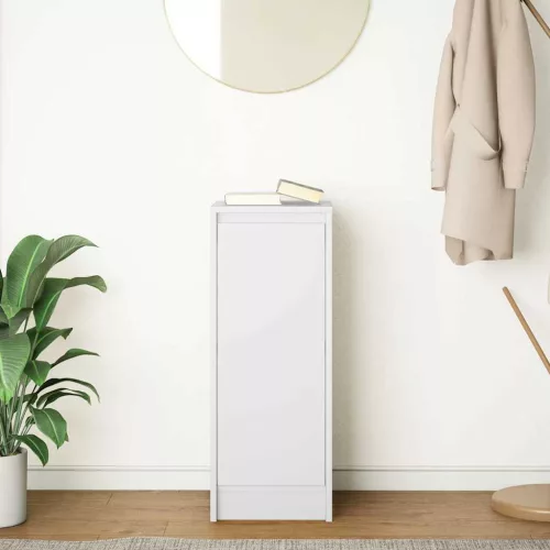  fehér szerelt fa tálalószekrény 29,5x34x76 cm