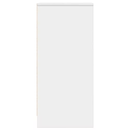  fehér szerelt fa tálalószekrény 29,5x34x76 cm