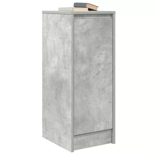  betonszürke szerelt fa tálalószekrény 29,5x34x76 cm