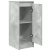  betonszürke szerelt fa tálalószekrény 29,5x34x76 cm