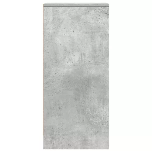  betonszürke szerelt fa tálalószekrény 29,5x34x76 cm