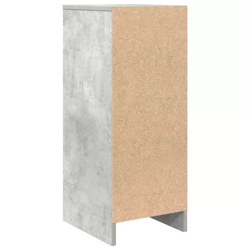  betonszürke szerelt fa tálalószekrény 29,5x34x76 cm