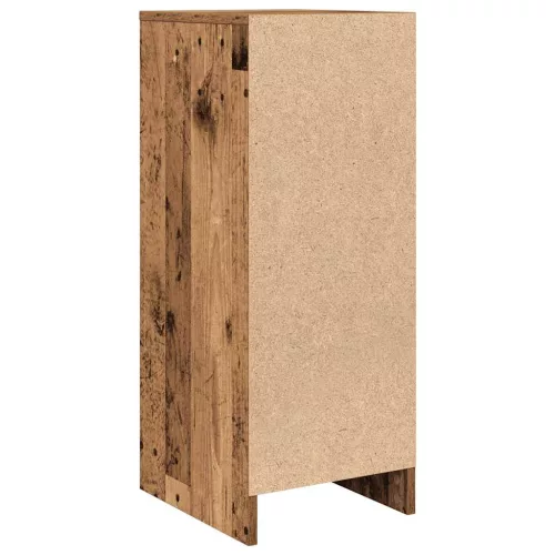  antik fa színű szerelt fa tálalószekrény 29,5x34x76 cm