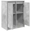  betonszürke szerelt fa tálalószekrény 57x34x76 cm