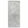 betonszürke szerelt fa tálalószekrény 57x34x76 cm