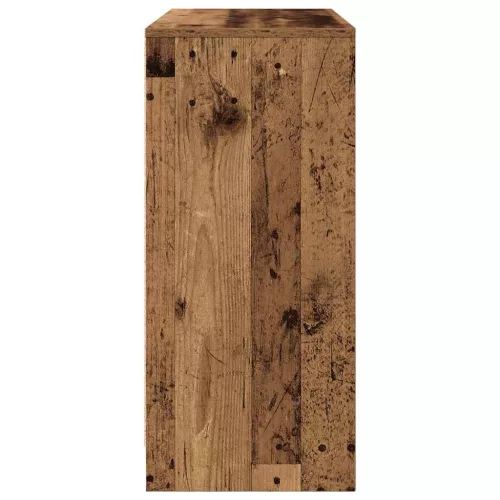  antik fa szerelt fa tálalószekrény 85x34x76 cm