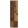  antik fa szerelt fa szekrény fiókkal 55,5x34x119,5 cm
