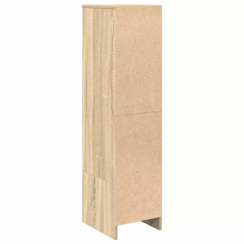  sonoma tölgy szerelt fa magasszekrény 29,5x34x119,5 cm