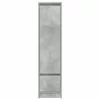  betonszürke szerelt fa magasszekrény 29,5x34x119,5 cm