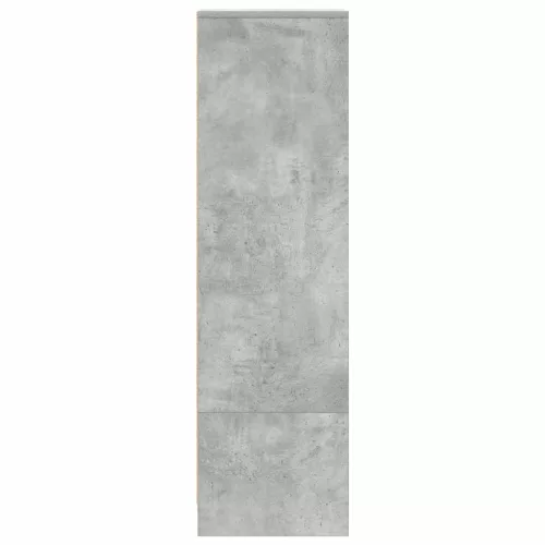  betonszürke szerelt fa magasszekrény 29,5x34x119,5 cm