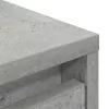 betonszürke szerelt fa magasszekrény 29,5x34x119,5 cm