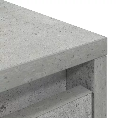  betonszürke szerelt fa magasszekrény 29,5x34x119,5 cm