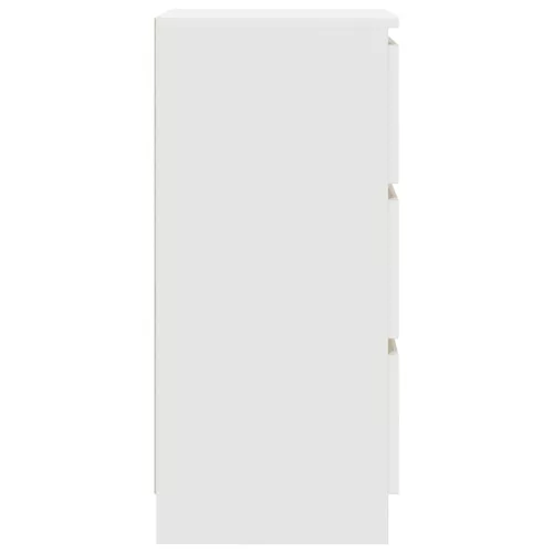  fehér szerelt fa tálalószekrény 37,5x35x76 cm