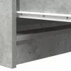  betonszürke szerelt fa tálalószekrény 37,5x35x76 cm