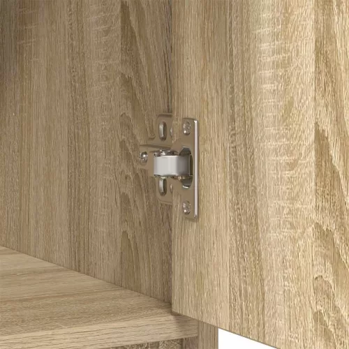  sonoma tölgy komód fiókokkal és ajtókkal 70,5x34x74,5 cm