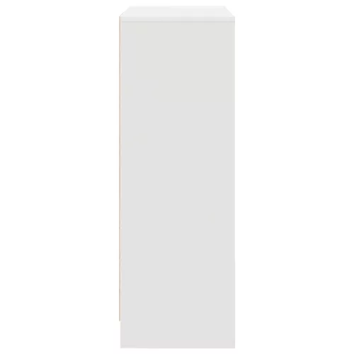  fehér komód fiókokkal és ajtókkal 73x31x90 cm