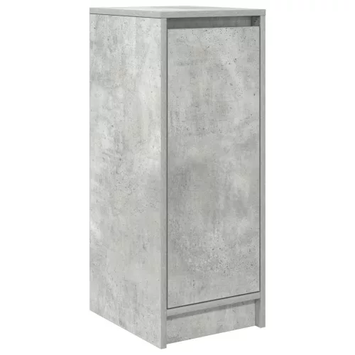  betonszürke szerelt fa cipőszekrény 29,5x34x76 cm