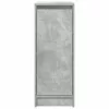  betonszürke szerelt fa cipőszekrény 29,5x34x76 cm