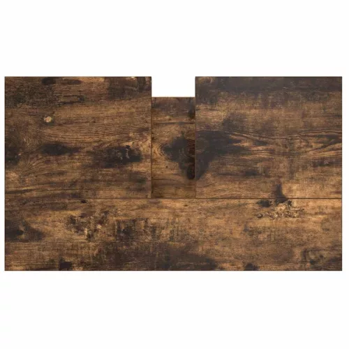  füstölt tölgy fürdőszobai mosdószekrény fiókokkal 60x34,5x60 cm