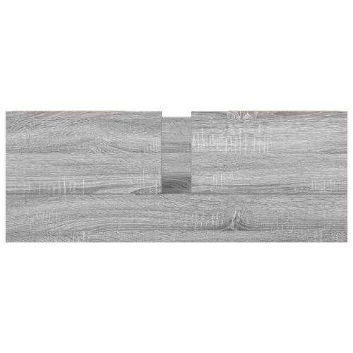  sonoma színű mosdószekrény fiókokkal 90x34,5x60 cm