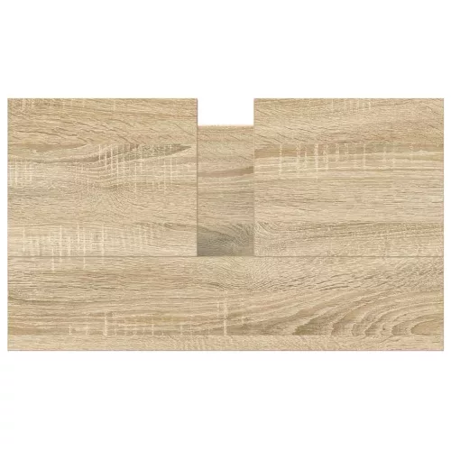  tölgy színű mosdószekrény fiókokkal 60x34,5x60 cm