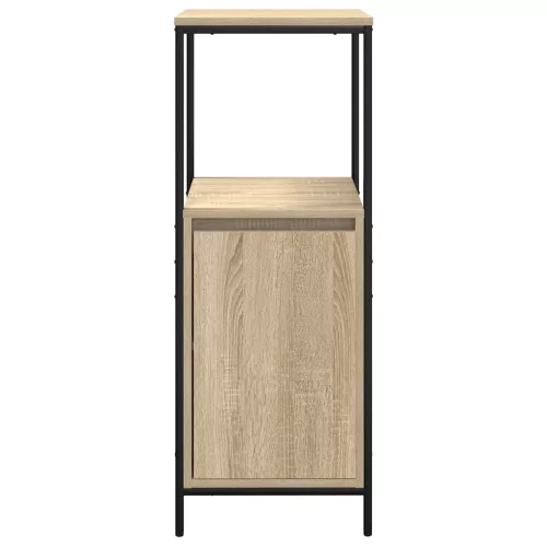  tölgy színű fürdőszobaszekrény polcokkal 36x35x95 cm