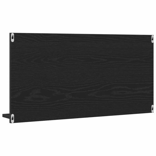  fekete tölgyfa fürdőszobai tükrös szekrény 90 x 11 x 45 cm