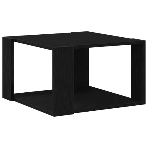  Fekete tölgy Kávézóasztal 85x55x31 cm Műanyag