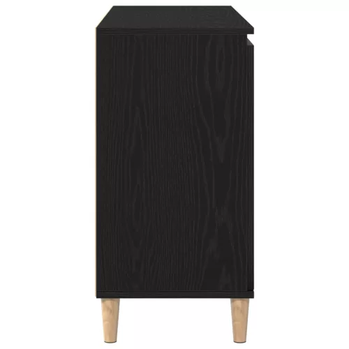  Fekete tölgy oldalszekrény 101x35x60 cm Műszaki fa