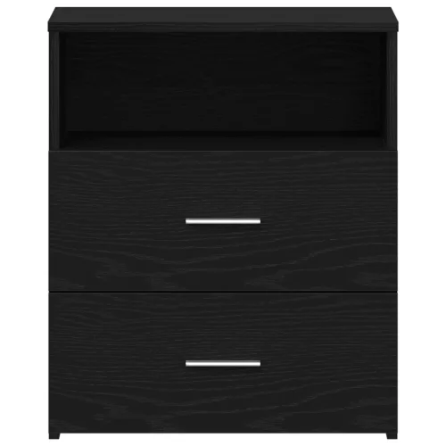  Éjjeli asztal Fekete Tölgy 50x32x60cm Műanyag