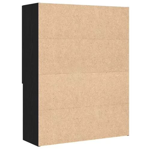  fekete tölgy mosógépszekrény 70,5 x 25,5 x 90 cm