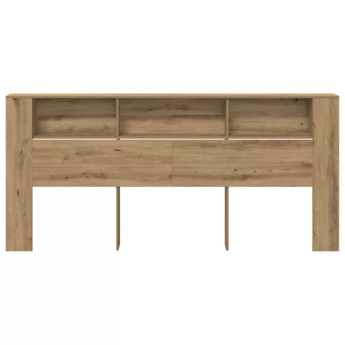  Fejtámla Szekrény Kézműves Tölgy 220x18,5x104,5 cm