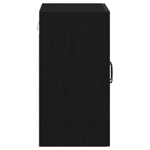  fekete tölgyfa faliszekrény 60 x 31 x 60 cm