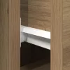  Oldalszekrény Ajtókkal és Fiókokkal, Mesteri Tölgy 101,5x35x70 cm