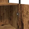  Fürdőszobai Szekrény Régi Fa 33x33x185,5 cm Mérnöki Fa