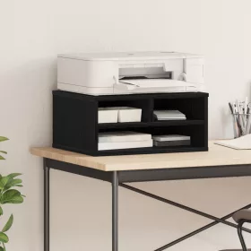  Nyomtatószekrény Fekete Tölgy 49x40x22,5 cm Mérnökfa