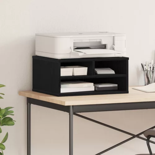  Nyomtatószekrény Fekete Tölgy 49x40x22,5 cm Mérnökfa