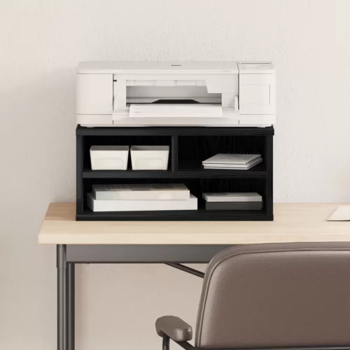  Nyomtatószekrény Fekete Tölgy 49x40x22,5 cm Mérnökfa