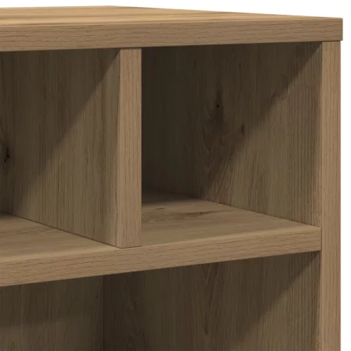  Nyomtató állvány kerekekkel, Művész tölgy, 41x32x48 cm